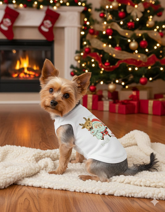 Traje mascota navideño