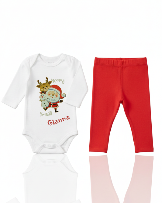 Conjunto navideño bebé