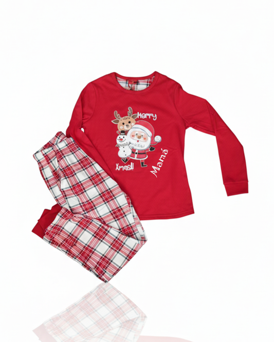 Pijama navideño mujer